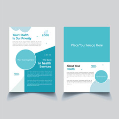 Modern Healthcare Flyer Template with Clean Design