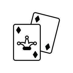 Clown Cards Vector icon