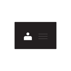Fototapeta premium ID Card Icon Design