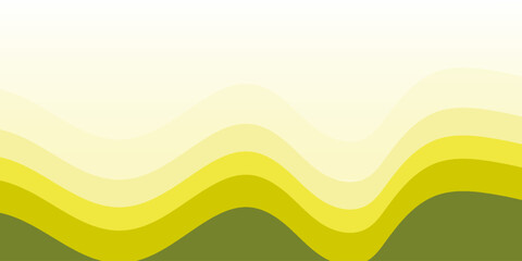 Obraz premium Sea waves layered vector background illustration and sea beach vector illustration.