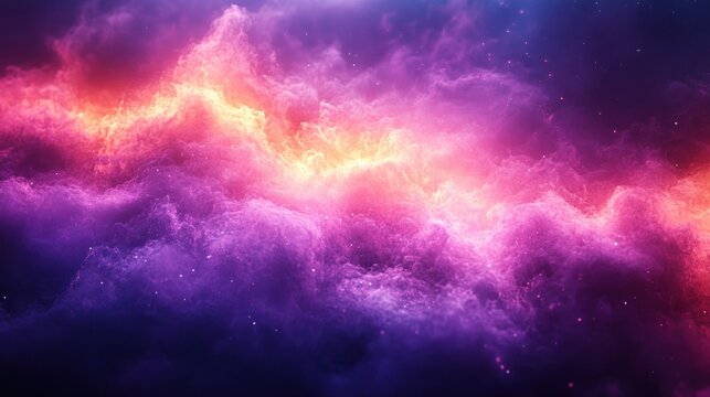 Neon violet to twilight mauve grainy gradient background, vibrant and mysterious for nightlife and entertainment promotions