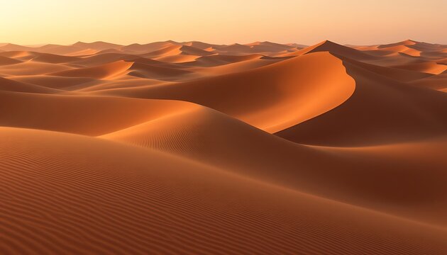 Desert sand dunes  - Powered by Adobe