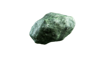 Encounter with a large asteroid, journey into the vastness of space asteroid