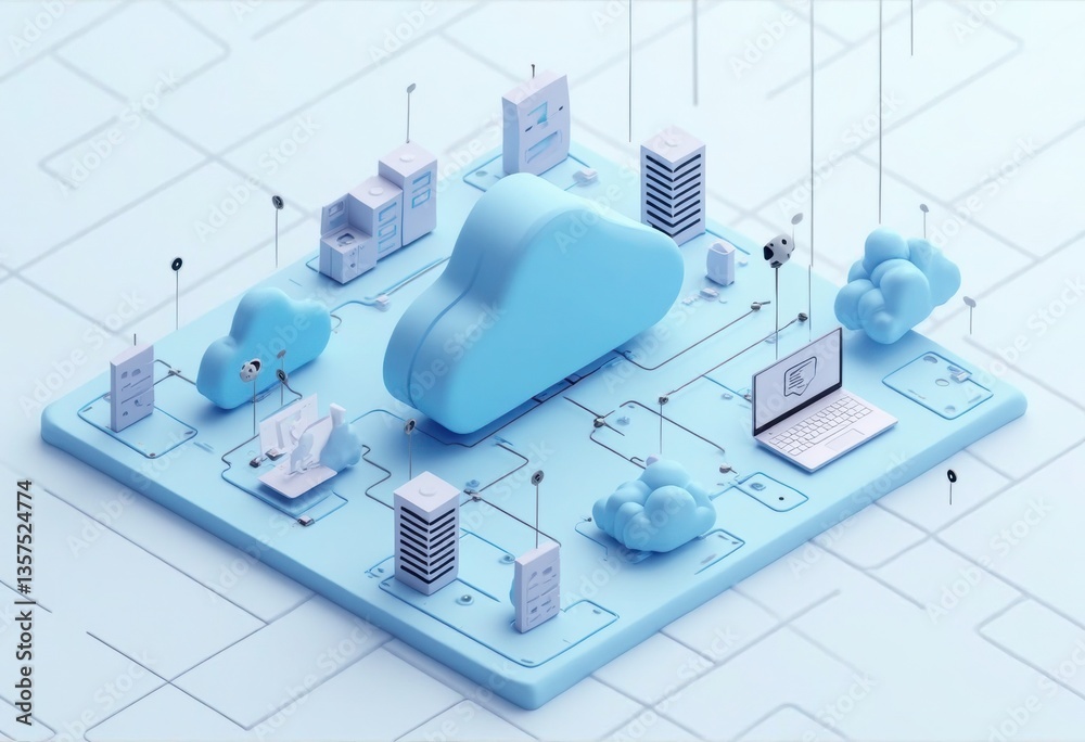 Poster Cloud Computing: A Comprehensive Overview of Cloud Storage and Data Management