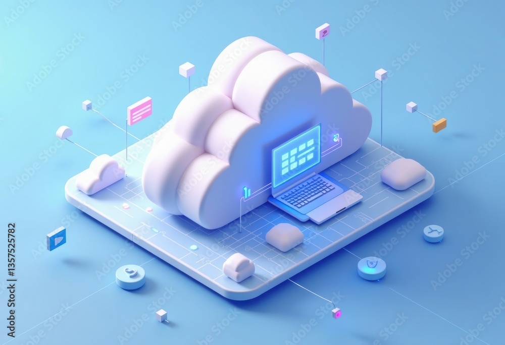 Poster Cloud Computing and Data Security: A Comprehensive Overview of Modern Technology Trends