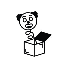 Surprise Box Vector icon