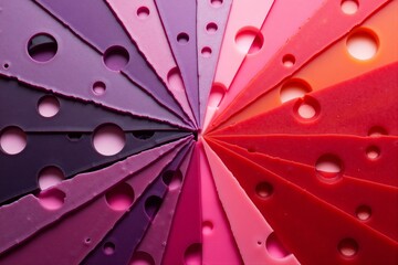 colorful Swiss cheese pattern with red, pink, and purple hues, creating a bold and abstract aesthetic, ideal for food-inspired designs, digital art, or creative projects