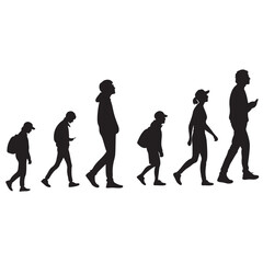 people icon. person icon. User icon vector set. Profile and people silhouette collection