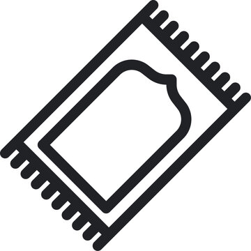 Prayer Mat Outline Icon