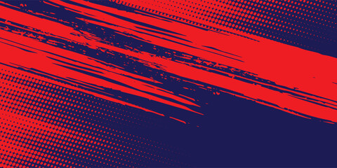 Fototapeta premium Halftone on blue background. Vector dots glitter or halftone glitter pattern texture Pop Art Style Background. vector eps10