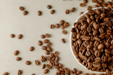 Exploring the rich texture and aroma of freshly roasted coffee beans