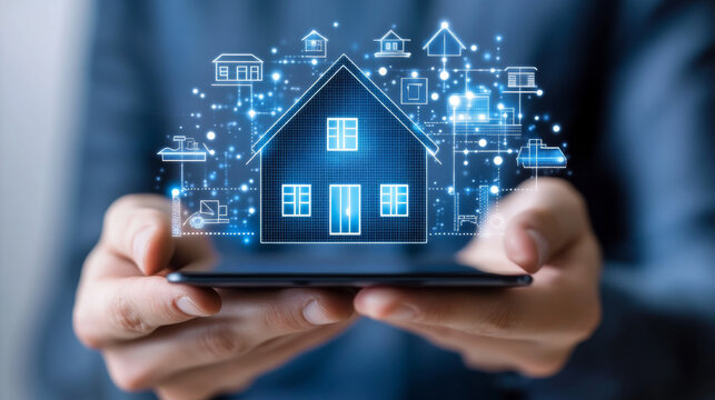 Online real estate business leveraging digital marketing strategies for streamlined property management and home insurance solutions