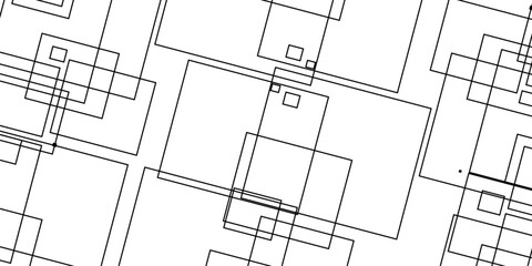 3D black geometric abstract background overlap layer on bright space with rounded rhomb effect decoration.