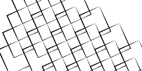 3D black geometric abstract background overlap layer on bright space with rounded rhomb effect decoration.