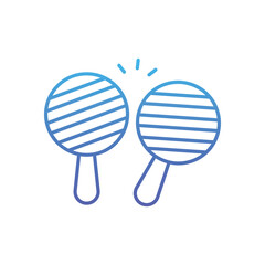 Maracas  Vector icon