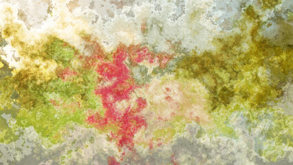 4K watercolor abstract digital texture with grainy marbled effect.
