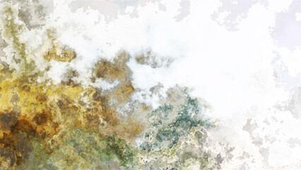 4K watercolor abstract digital texture with grainy marbled effect.
