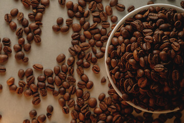 Exploring the rich textures and aromas of freshly roasted coffee beans