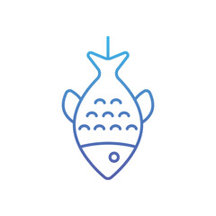 Fish Prank Vector icon