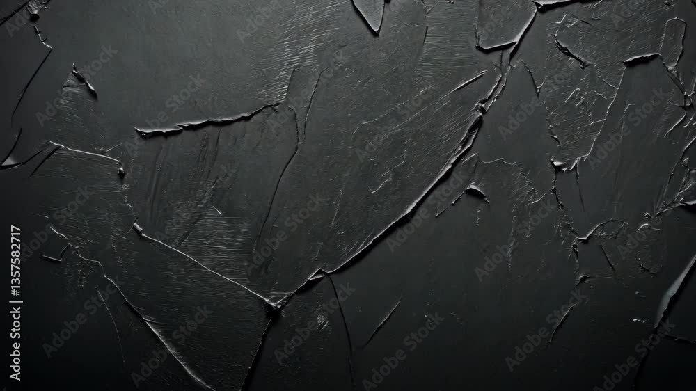 Poster abstract black texture background with hexagonal patterns generative ai