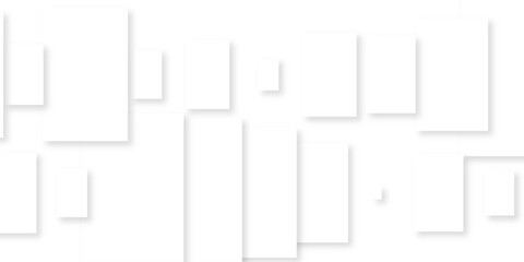 3D White geometric abstract background overlap layer on bright space with rounded rhomb effect decoration. Vector abstract graphic design Banner Pattern background web template.