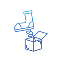Shoe Prank Vector icon