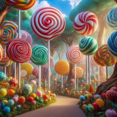 Lollipop Forest