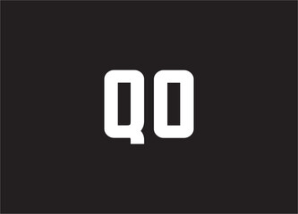 QO Letter Logo, QO Logo, Q Letter Logo, O Letter Logo, Q Logo, O Logo, QO Monogram Design, QO