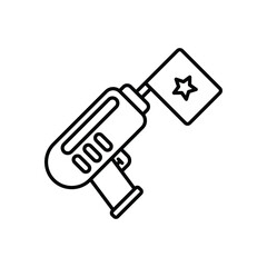 Gun Joke Vector icon