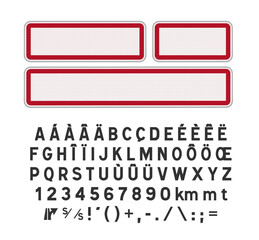 Kit de panneaux de ville français – Signalisation et panneaux directionnels à personnaliser