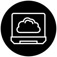 Vector Design Laptop Icon Style