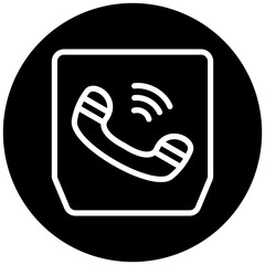 Vector Design Phone Call Icon Style