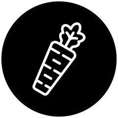 Vector Design Carrots Icon Style