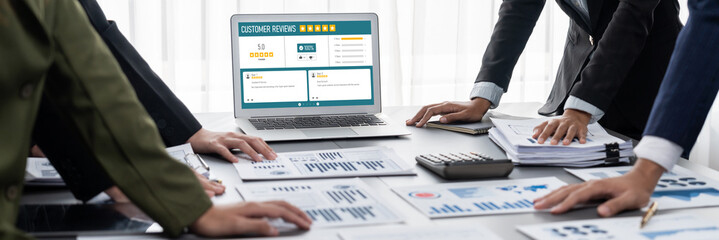 Customer experience and review analysis by brisk computer software for corporate business