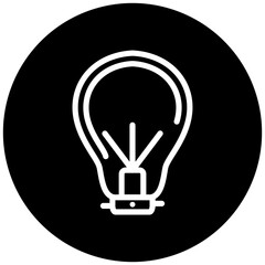 Vector Design Light Bulbs Icon Style