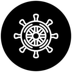 Obraz premium Vector Design Helm Icon Style