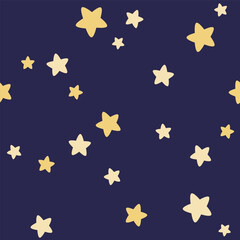 星空のシームレスパターン