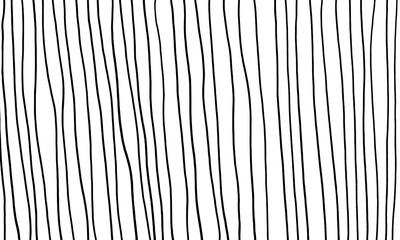 Doodle background of vertical curved lines. Backing for decoration