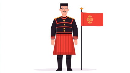 Engaging outdoor festival international costume showcase celebrating traditional attire and cultural diversity