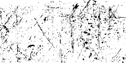 Rough black and white texture vector. Distressed overlay texture. Vector Illustration, abstract halftone backdrop in white and black tones in pop art style, geometric monochrome background. For poster