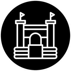 Bouncy Castle Icon Style