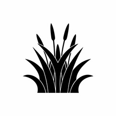 creative details Dried Grass Icon vector illustration