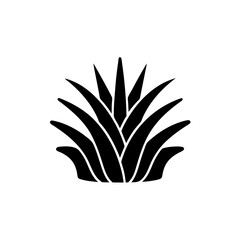 creative details Desert Grass Icon vector illustration