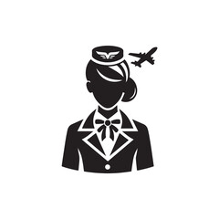 Flight Attendant Vector (4).eps