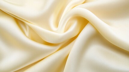 Obraz premium Cream fabric with soft gradient, smooth surface, minimalistic backdrop, conveying calm and simplicity. 