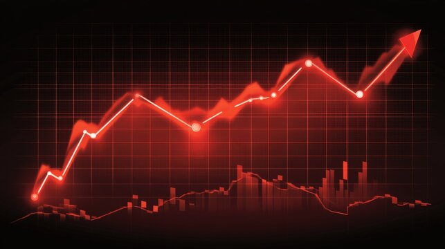 Red Hot Stock Market Growth: Upward Trend in Financial Investments