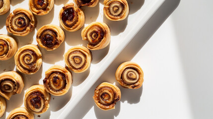 Peanut butter and jelly pinwheel bites cut into spirals, fun snack for kids, classic nostalgic flavor combo