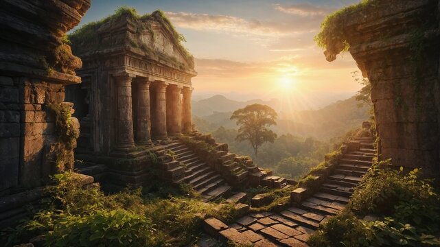 ruins of ancient temple