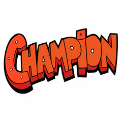 text champion 