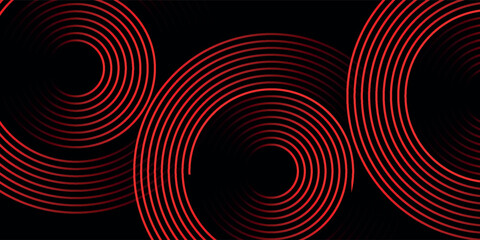 Radial red light through the tunnel glowing in the darkness for print designs templates, Advertising materials, Email Newsletters, Header webs, e commerce signs retail shopping, advertisement business